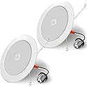 seami Motion Sensor Downlight, Dusk to Dawn Security 6 Inch Led Recessed Night Lights,17W Equivalent 100W 5800K Daylight, Indoor Motion Activation