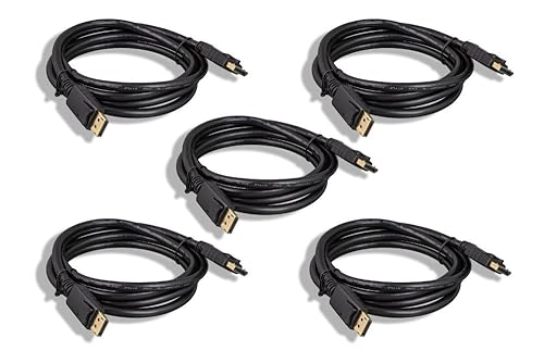 Cablelera DisplayPort Cable 6ft 5packs