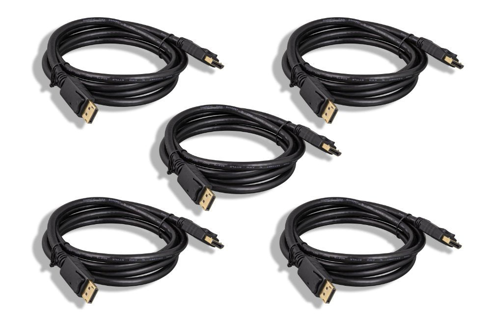 Cablelera DisplayPort Cable 6ft 5packs