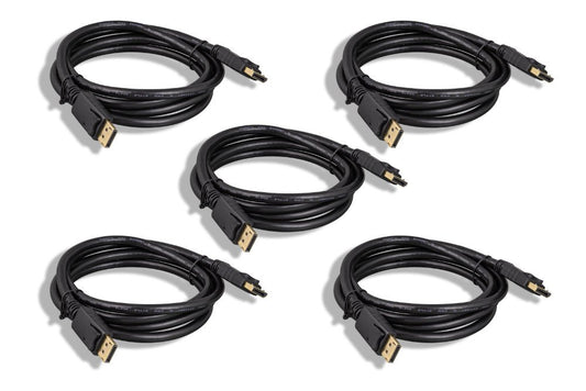 Cablelera DisplayPort Cable 6ft 5packs
