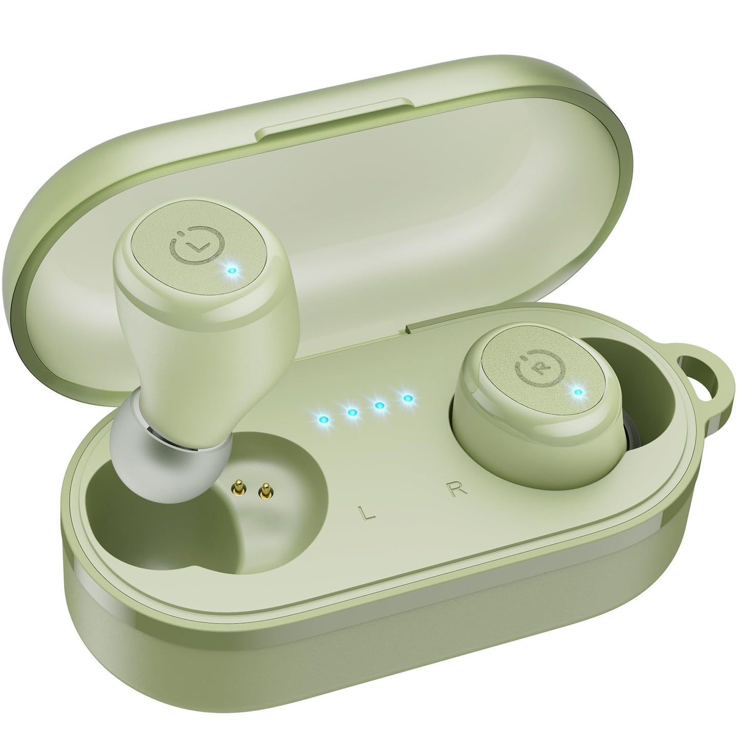 TOZO T10 Wireless Earbuds Powerful Bass Stereo Wireless Charging, APP, IPX8