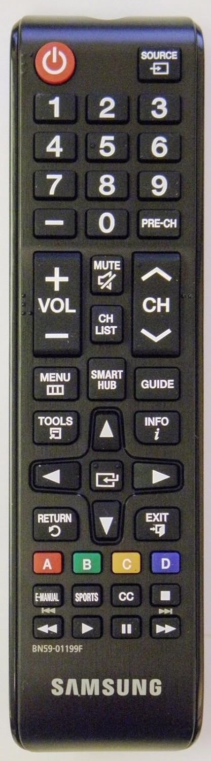 Samsung UN48J520DAF UN48J5200AF UN32J5205AF UN40J5200 UN40J5200AF UN48J6200AF un55j6200af UN60J6200AF UN65JU640 BN59-01199F Remote Control