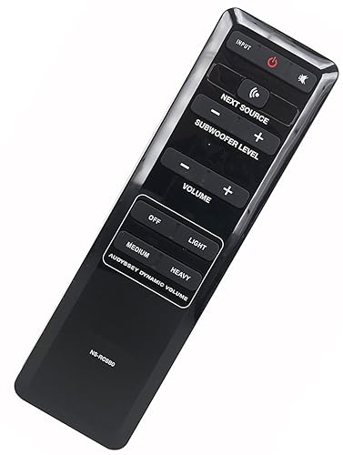 NS-RCSB0 Remote Control Replacement for Insignia Home Theater NS-RCSB0 NS-BAR