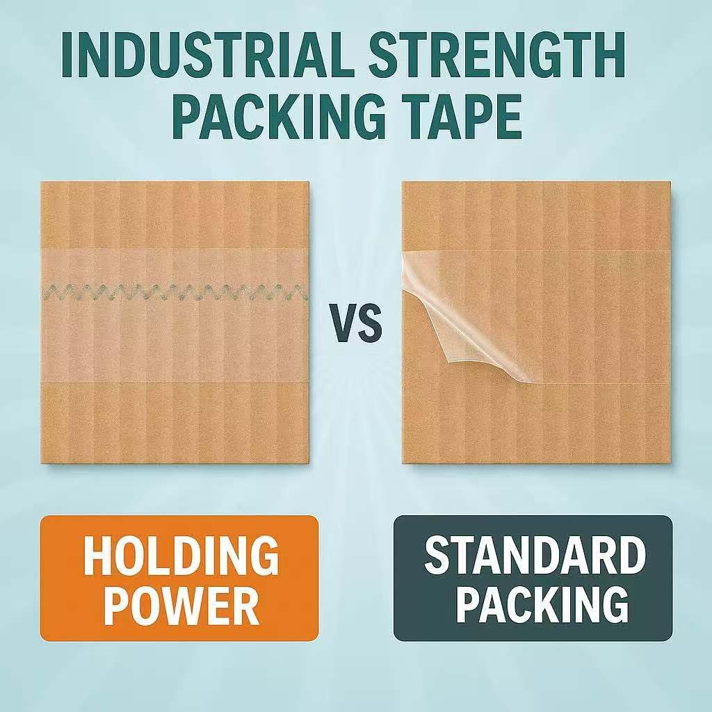 JoyfuIMaiMaiMai Clear Packing Tape, 6 Rolls 1.88inches Wide, 65 Yards Per Roll, 390 Total Yards Tape for Shipping Packaging Moving Sealing, Thicker