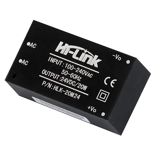 HI-Link HLK-20M24 AC-DC 220V to 24V 20w Step-Down Power Supply Module Intelligent Household Switch Power Supply Module (1 PCS)
