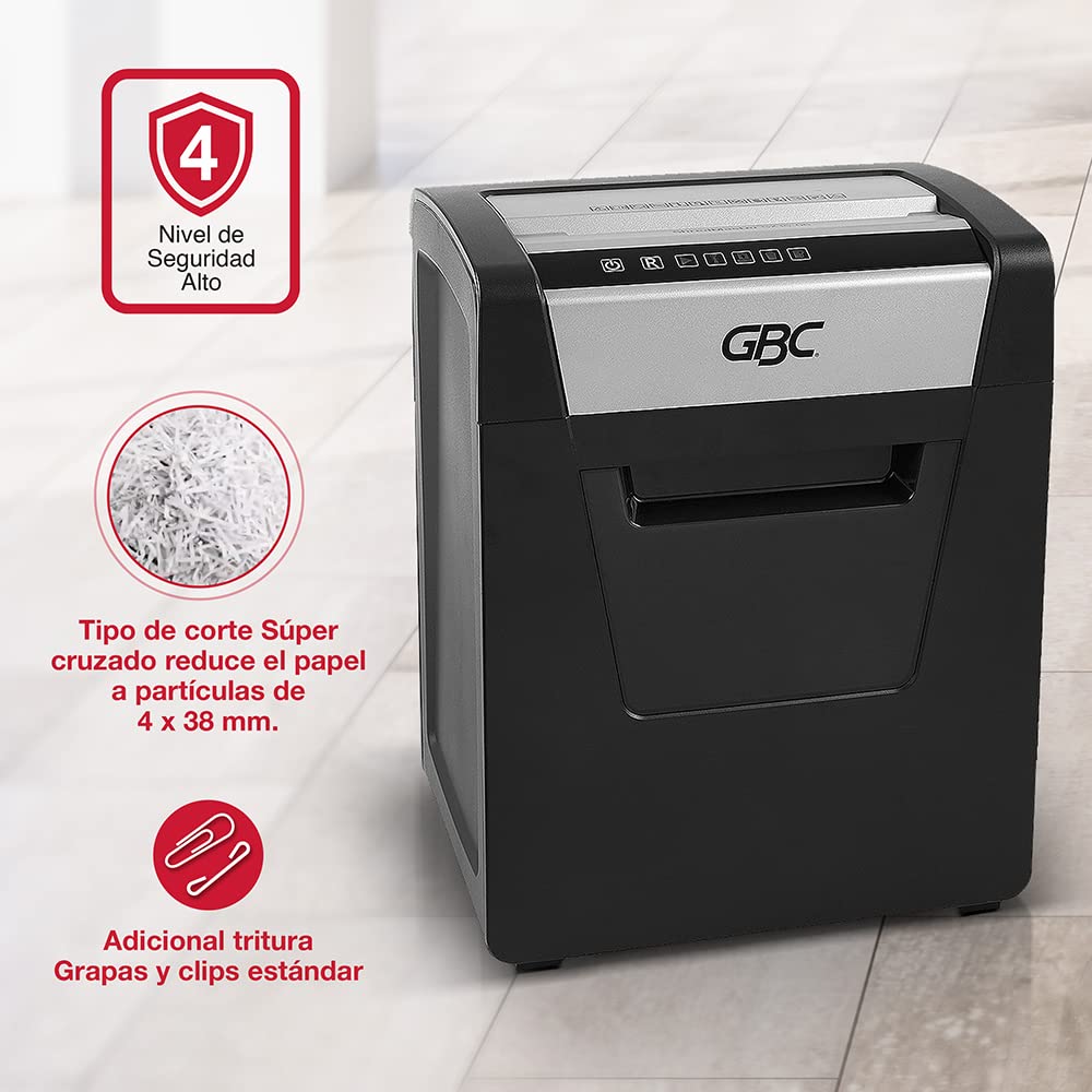 GBC ShredMaster Home Office Shredder, SX15-06, Cross-Cut, 15 Sheets (1758500)