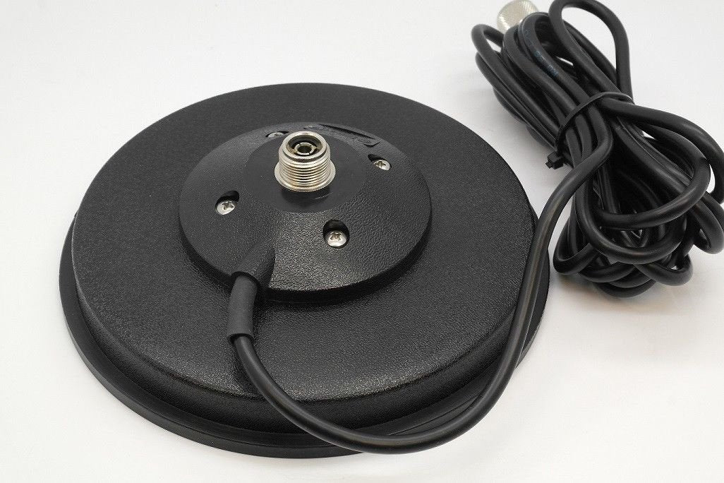 Sirio Bull Trucker 5000 PL5000W CB & 10M Green LED Mobile Antenna with Mag 145 PL Mag Mount