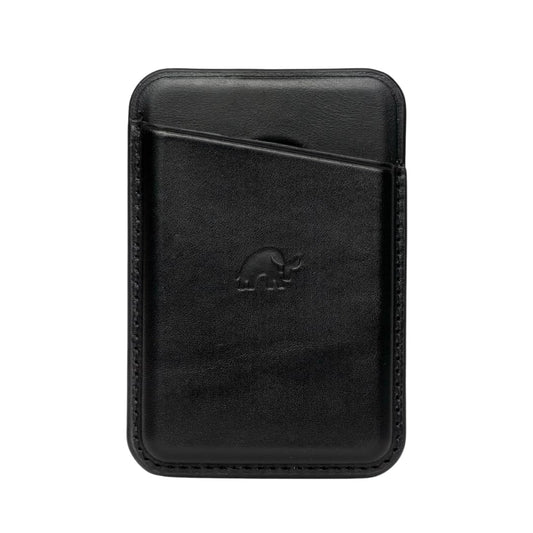 Bullstrap Handcrafted Premium Leather MagSafe Wallet | Compatible w/All MagSafe iPhone Cases | Slim & Minimalist Premium Full-Grain Leather Magnetic