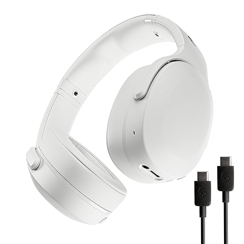 Skullcandy Crusher Evo Wireless Bluetooth Headphones with Extra USB-C Charging Cable, Multi-Sensory Bass, Noise Isolating Over-Ear Fit, 40 Hours…