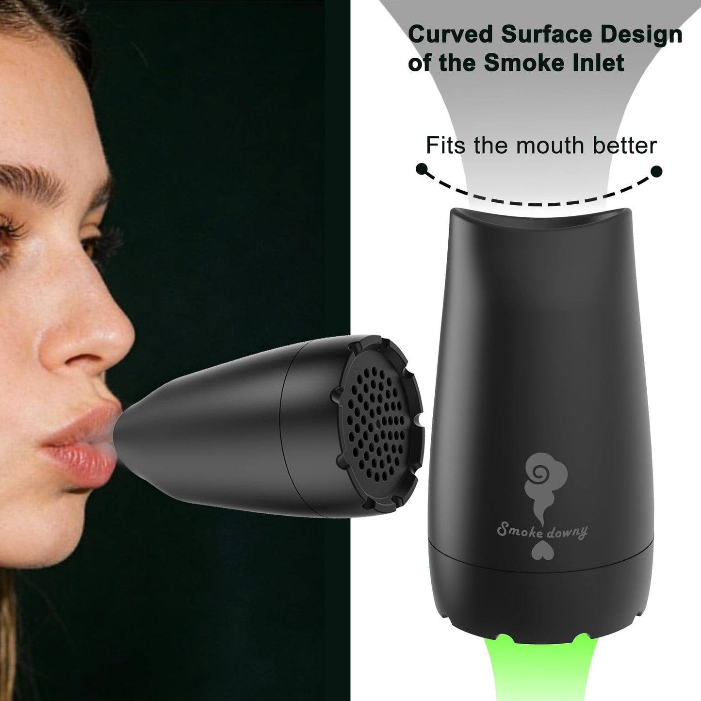 Portable Personal Air Purifier with Replaceable Filter - Biodegradable, Up to 500+ Uses, Ready for On-the-Go Use