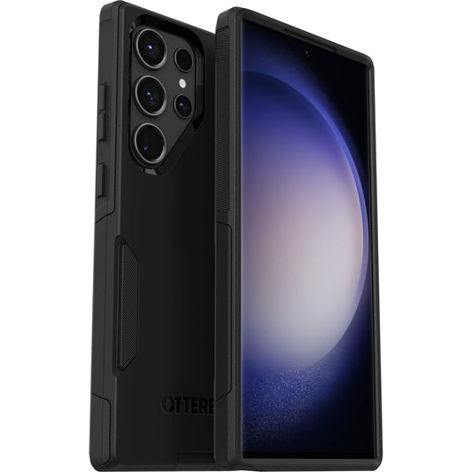 OtterBox Galaxy S23 Ultra Commuter Series Case - Black, Slim & Tough, Pocket-Friendly, with Port Protection