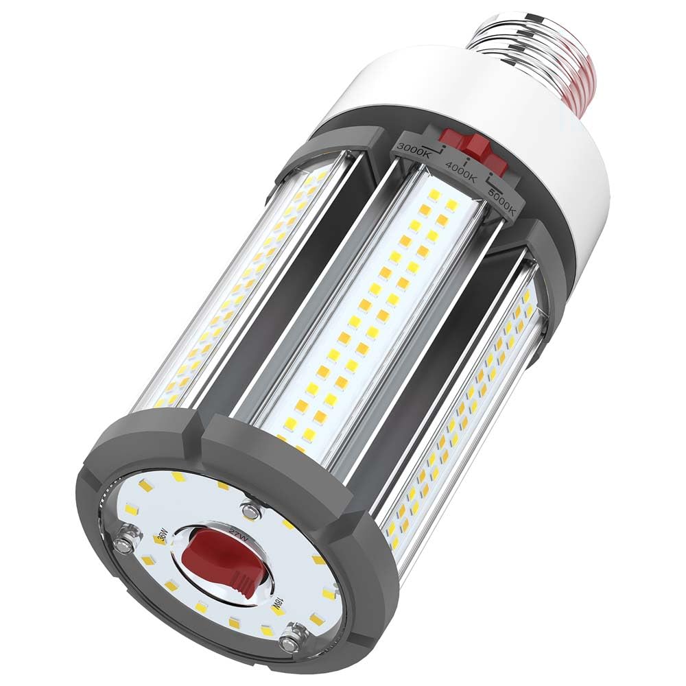 Satco S23152, Selectable LED Corncob Bulb, EX39 Base, Replacement Bulb, 36W