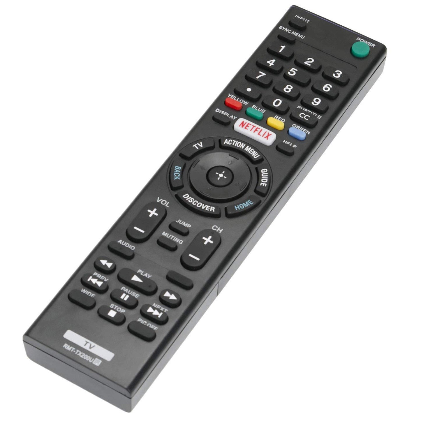 RMT-TX200U RMTTX200U Replace Remote Control fit for Sony Bravia TV XBR-55X700D XBR-49X700D XBR-65X750D XBR-65Z9D XBR-75Z9D XBR-49X750D XBR-55X750D