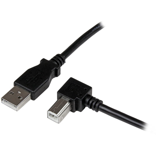 3m USB 2.0 A to Right Angle B Cable - M/M