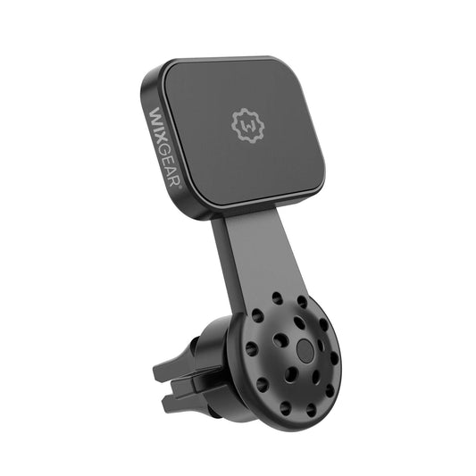 WixGear Magnetic Mount, Universal Air Vent Twist Hole Magnetic Phone Holder for Car, for All Cell Phones with Fast Swift-Snap Technology, Will Not