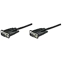 Manhattan HD15 VGA M/M Cable, 1.8 M VGA Cable Black 1.8 M VGA (D-Sub); VGA (D-Sub); VGA (D-Sub); VGA (D-Sub); Nickel (1.8 m, 1.8 m, Black, Male/Male)