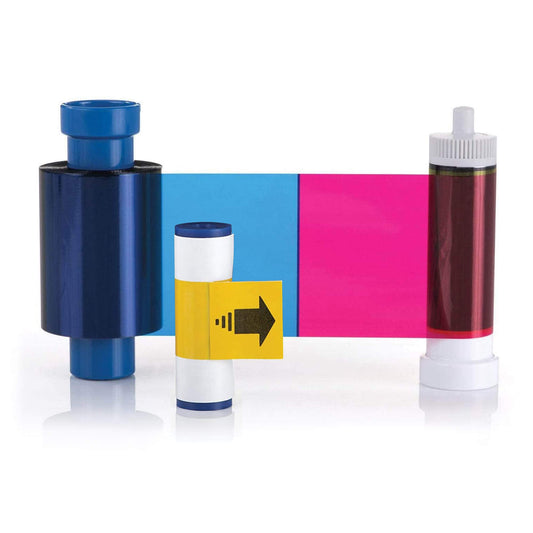 EVOLIS YMCKO Straight from The Manufacturer Highest Quality Ribbon Cassette (R5F008AAA) 300 Print Color Ribbon Compatible in The EVOLIS PRIMACY