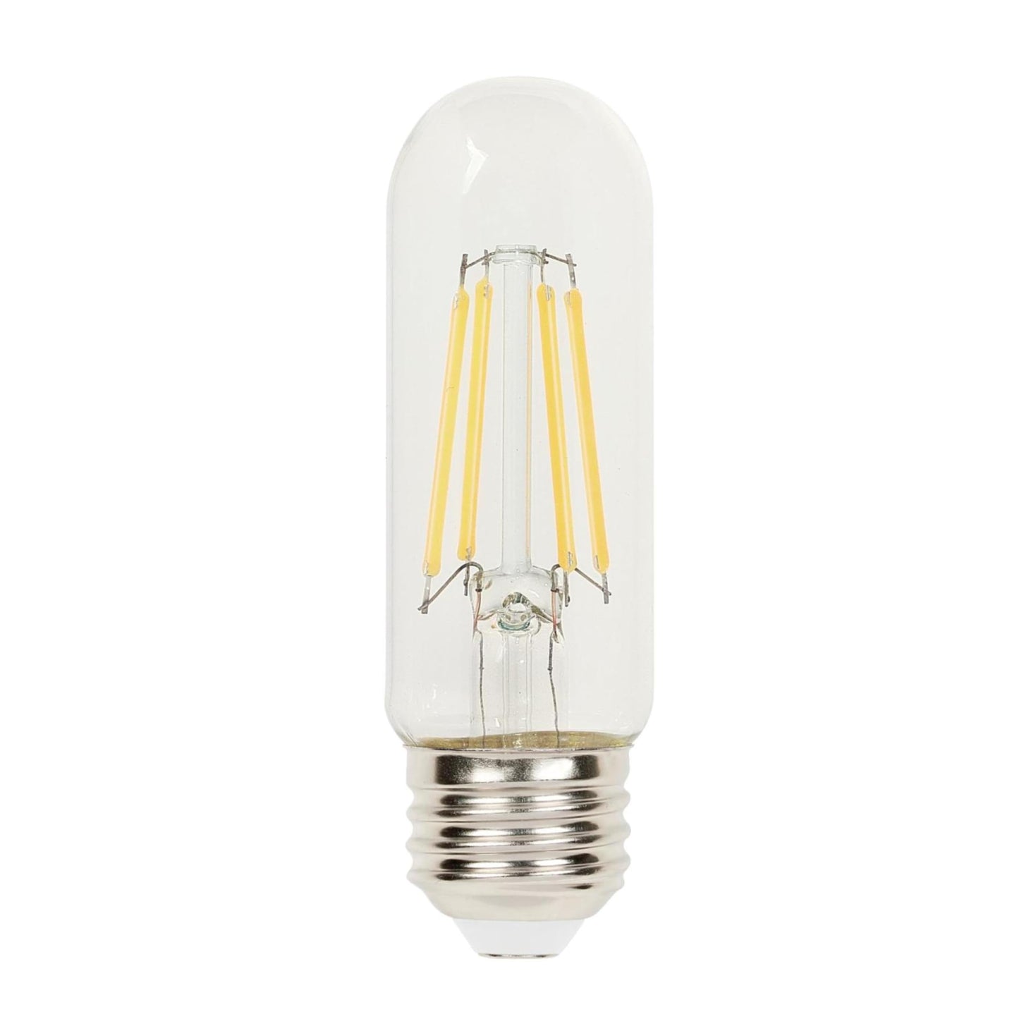 Westinghouse Lighting 5340000 5.5 Watt (75 Watt Equivalent) T10 Dimmable Clear Filament LED Light Bulb, Medium Base