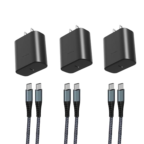 Super Type-C Charger Fast Charging Block?45 W USB C Fast Charger with Type-C Cables for S ansung Galaxy S25 Ultra/S24 Ultra/S24+/S23 Ultra/S23+/S22