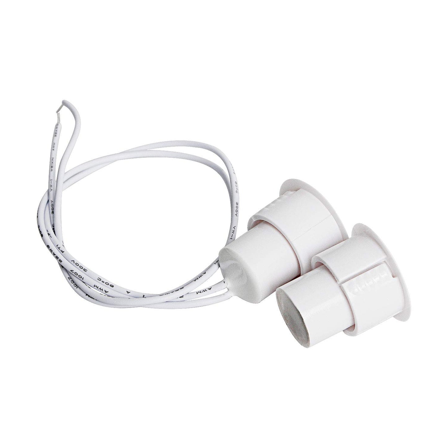 Aoje-Link RC-36 NC Recessed Wired Security Window Door Contact Sensor Alarm Magnetic Reed Switch for Home Security Access Control and Burglar Alarm