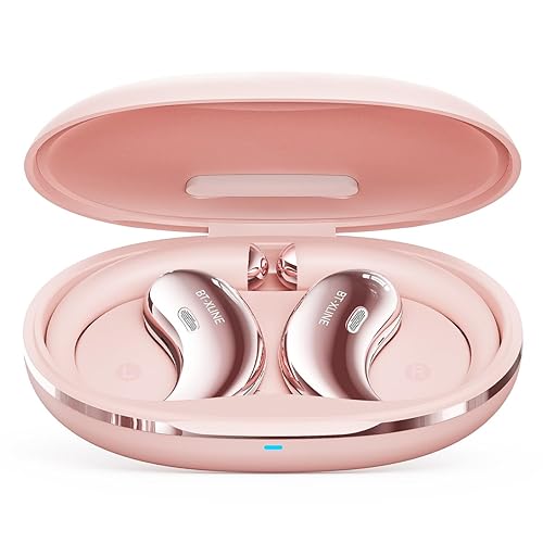 BEVCEFCC Open Ear Bluetooth Headphones, Bluetooth 6.0, Open Ear Earbuds, 36H Playtime, Flex EarHook for Sports, Running, Workouts - Comfortable…