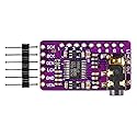 QCCAN Interface I2S PCM5102A DAC Decoder GY-PCM5102 I2S Player Module pHAT Format Board Digital PCM5102 Audio Board for Raspberry Pi