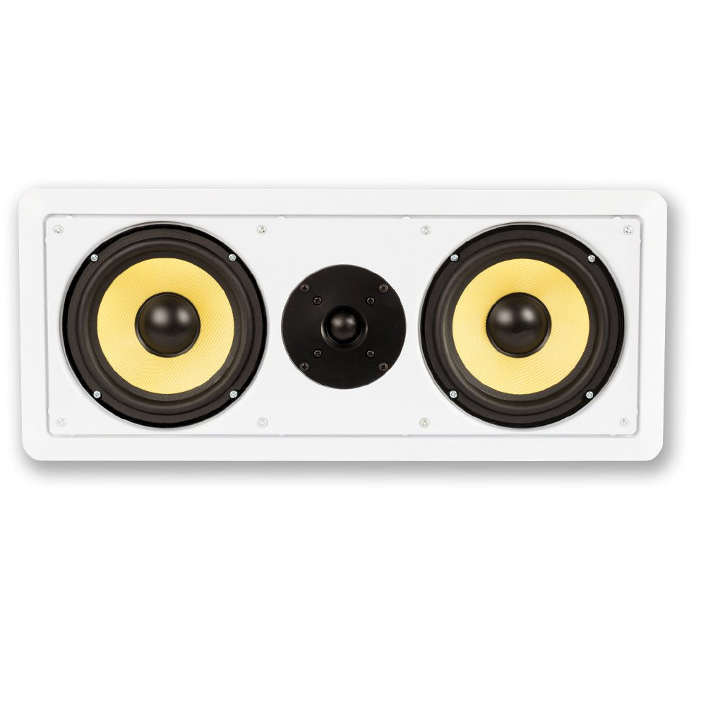 Acoustic Audio HD6c in-Wall 6.5" Center Channel Speaker Home Theater Surround Sound