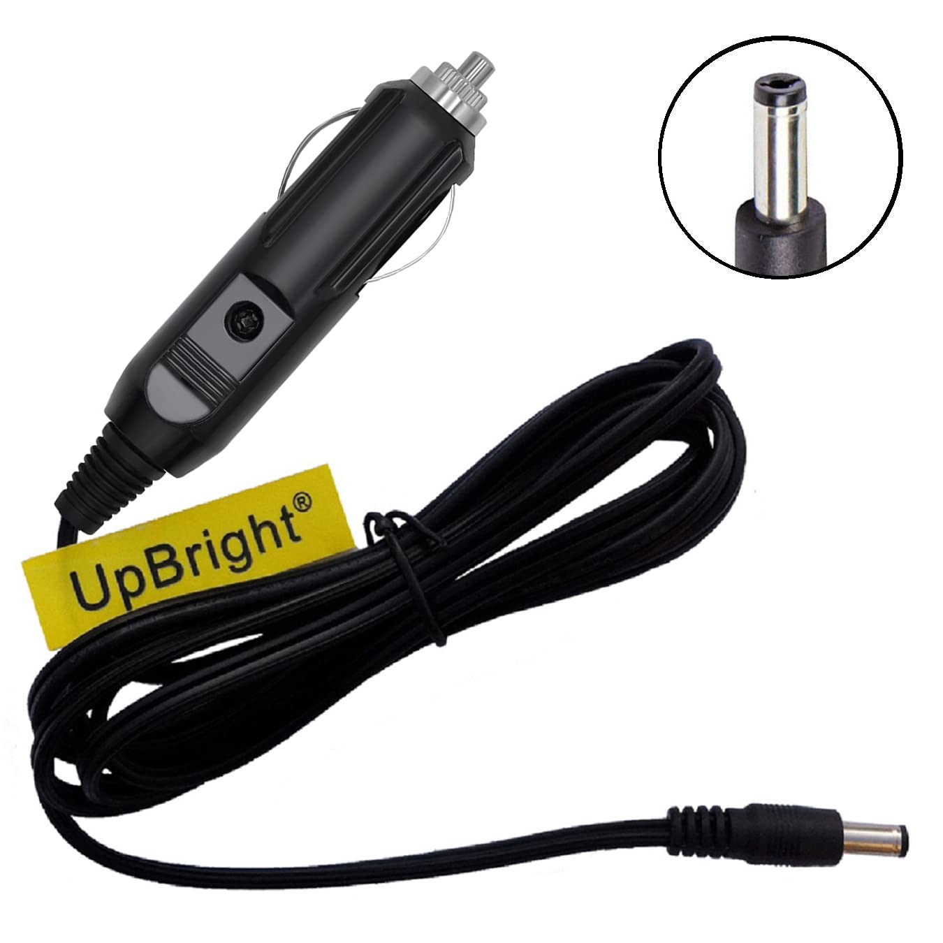 UpBright Car DC Adapter Compatible with RCA DRC79982 9 Dual Screen Mobile System Portable DVD Player DRC6307e DRC69705e DRC9381e DRC99373e DRC99381e