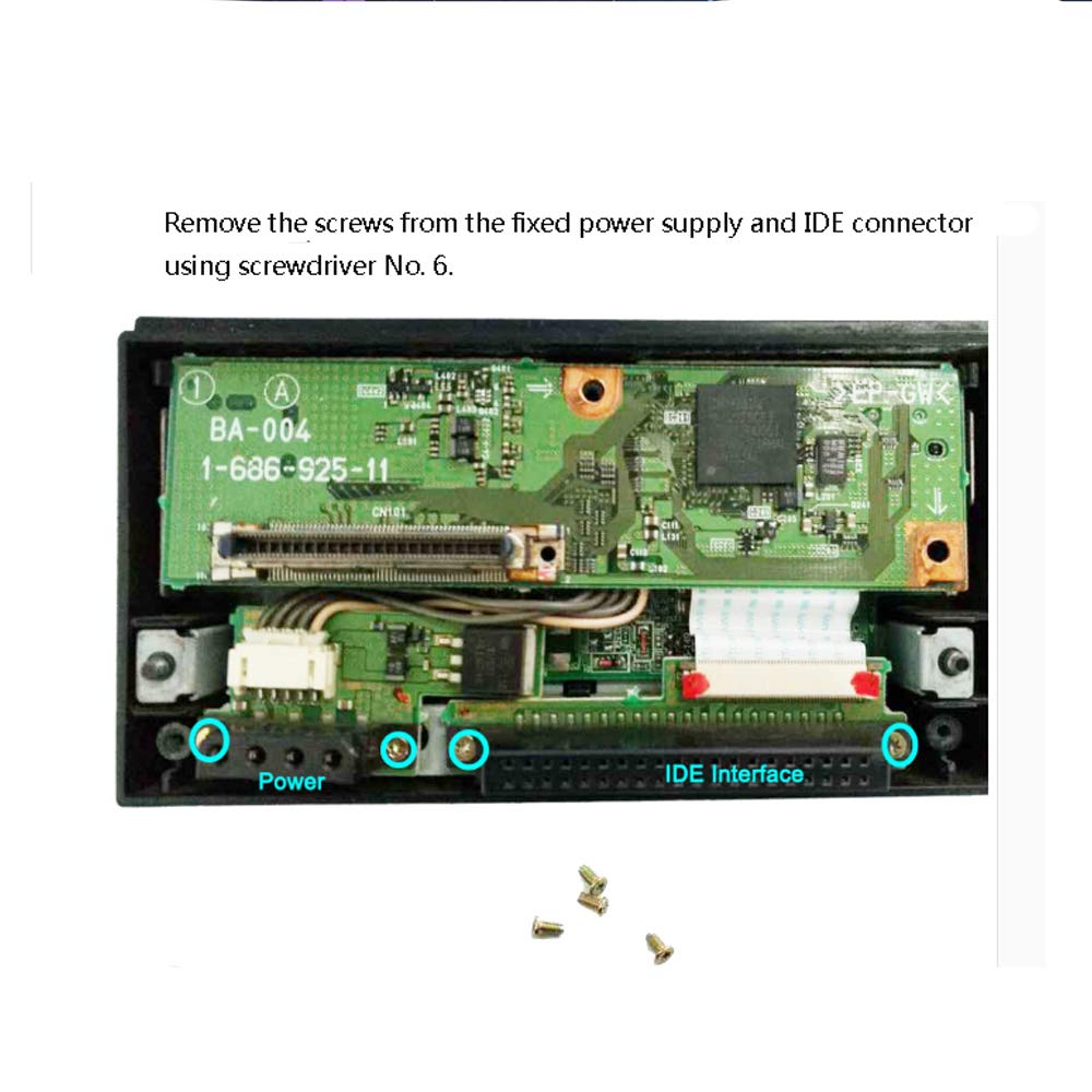 WSDMAVIS 1 Pcs Upgrade SATA Adapter Hard Disk Adapter Board for PS2 Hard Network Adapter