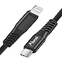 Abosi Charger Cable USB C to Lightning Cable 10Ft [Apple MFi Certified] Durable Braided Nylon Type C to Cable Fast Charge for 12/12 Pro/12 Mini/11…
