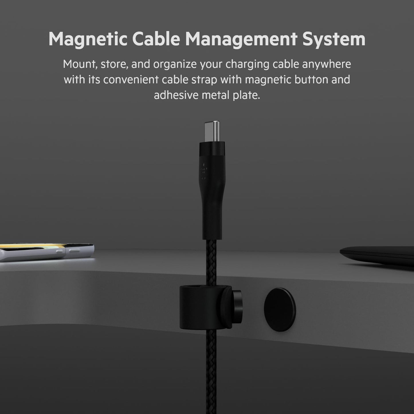 Belkin BoostCharge Pro Flex Braided USB-C to USB-C Cable (3M/10FT), USB-IF Fast Charging Cable for iPhone 16 Series, MacBook Pro, iPad Pro, Galaxy