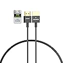 RUIPRO Ultra Thin 8K HDMI 2.1 Certified Cable 3FT, Ultra High Speed 48Gbps, Short HDMI Cable, Support 8K@60Hz 4K@120Hz, Dynamic HDR, eARC, Compatible
