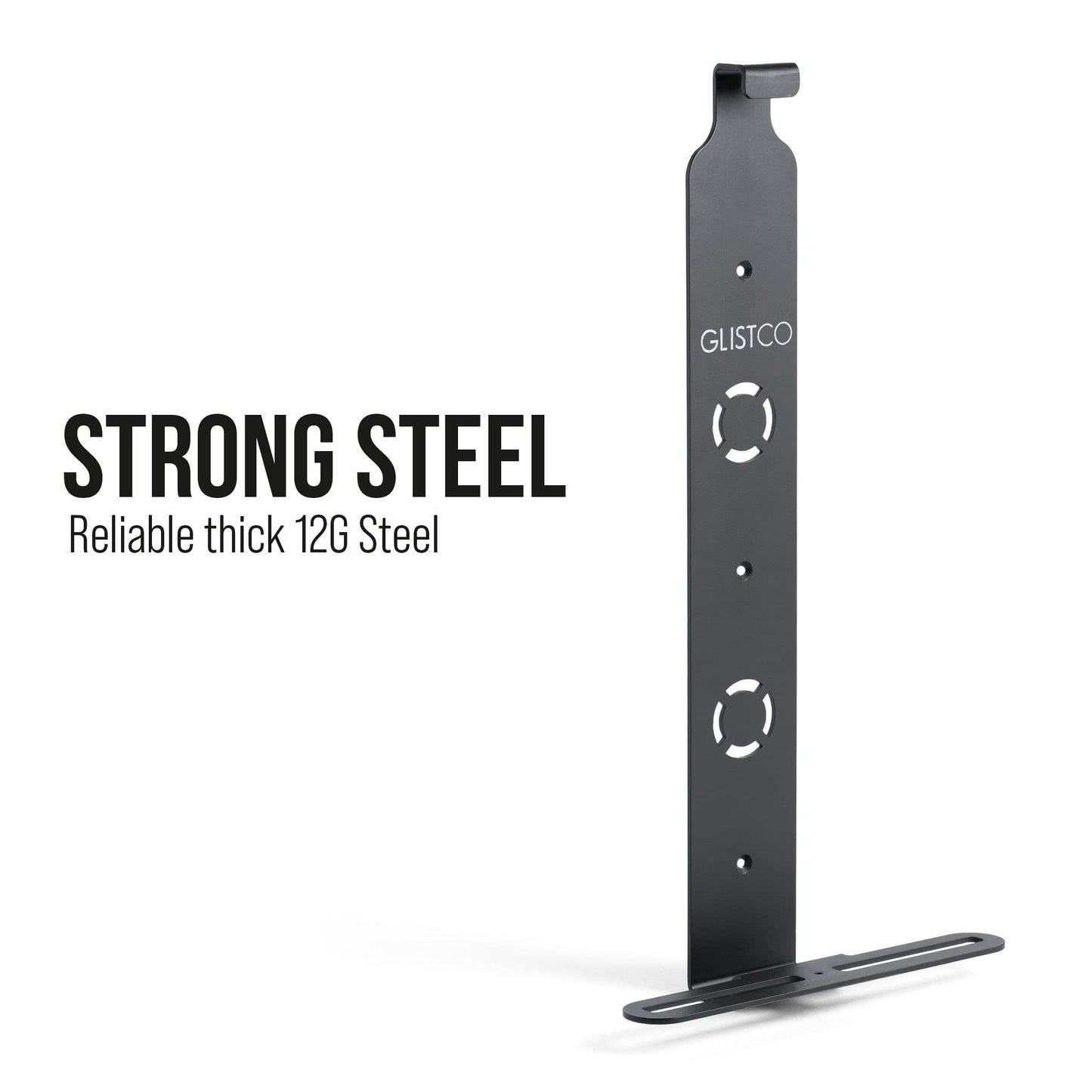 Glistco Steel - Wall Mount Compatible with Original PS5/PS5 Pro (Disc & Digital)