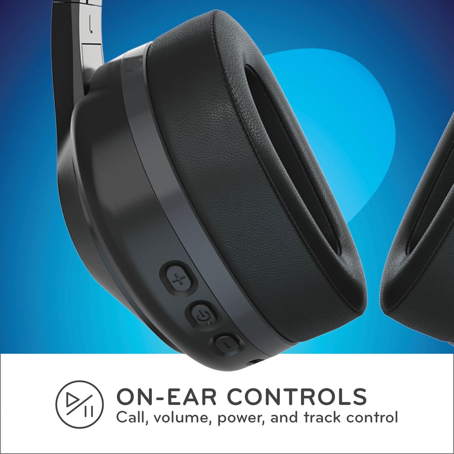 ThinkWrite Technologies TWT Audio REVO Wireless Headphones TW340 BT Black