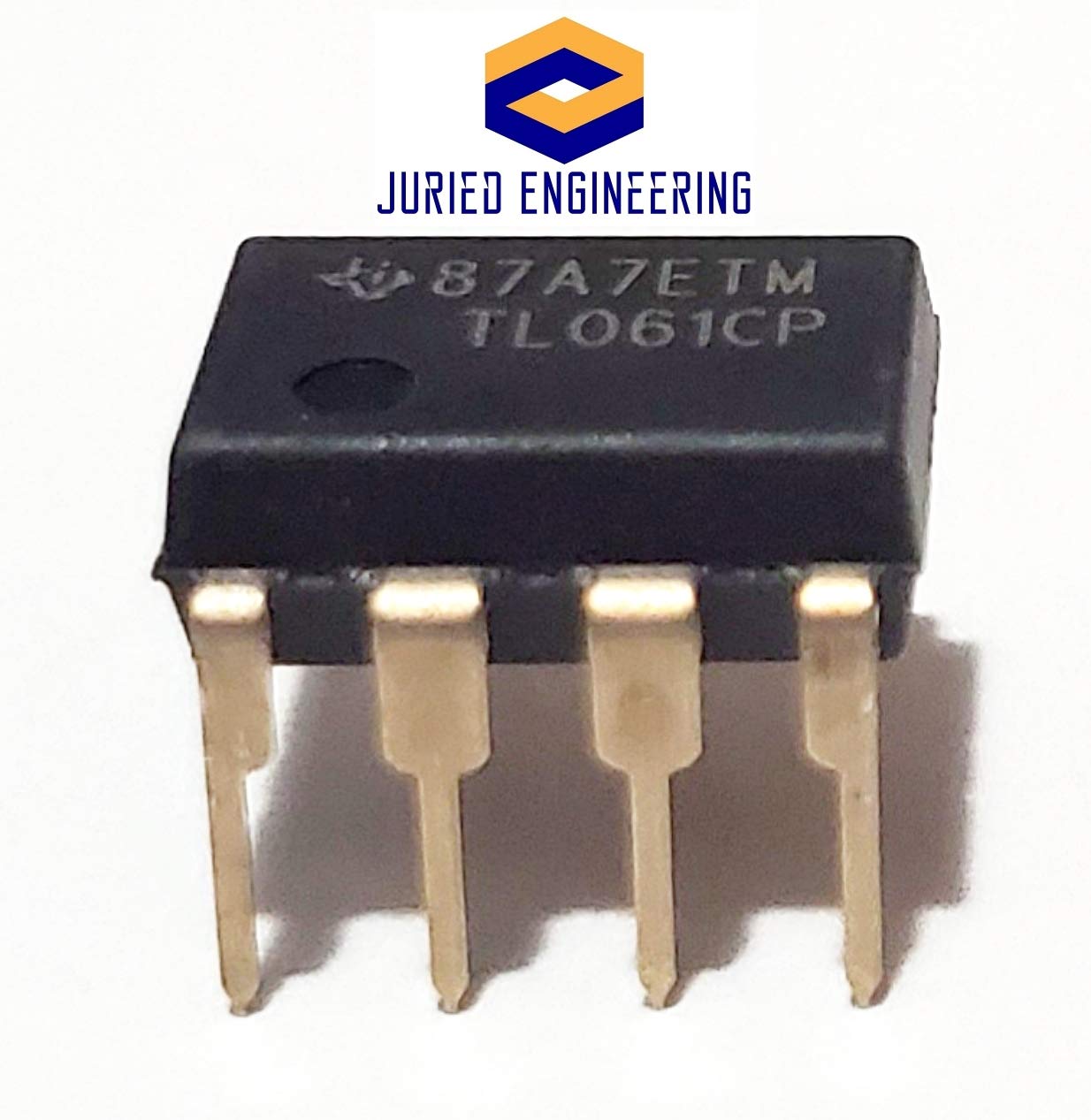 Juried Engineering TL061CP TL061 Low-Power JFET-Input Operational Amplifier Op Amp Breadboard-Friendly IC DIP-8 (Pack of 5)