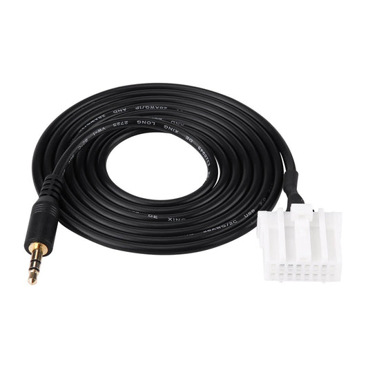 Acouto Car Audio Aux Cable Adapter 3.5mm Jack CD Interface for 2 3 5 6 2006-2013