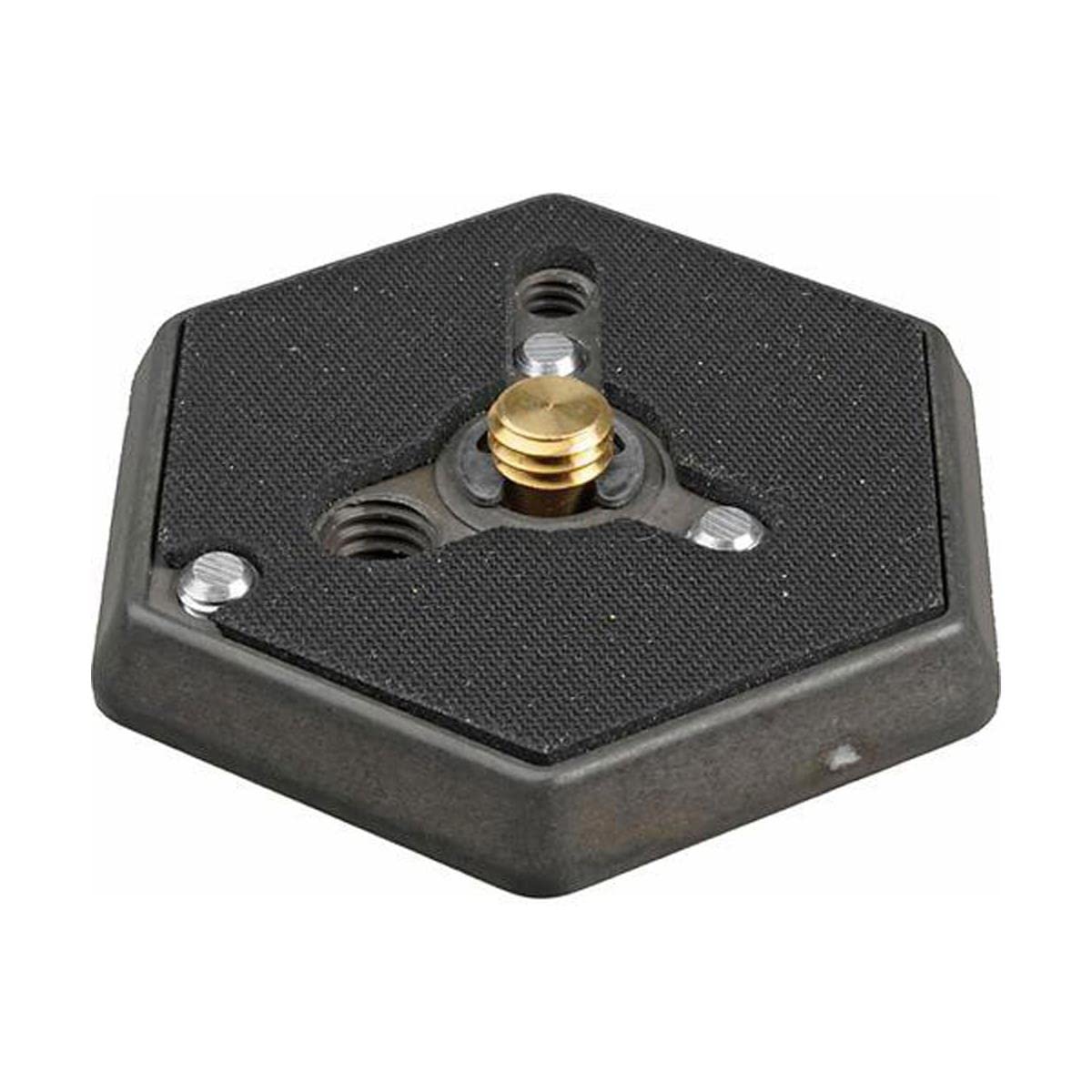 Manfrotto 130- 38 Hexagonal Quick Release Mounting Plate with 3/8-Inch Thread and Flush Mount Screw