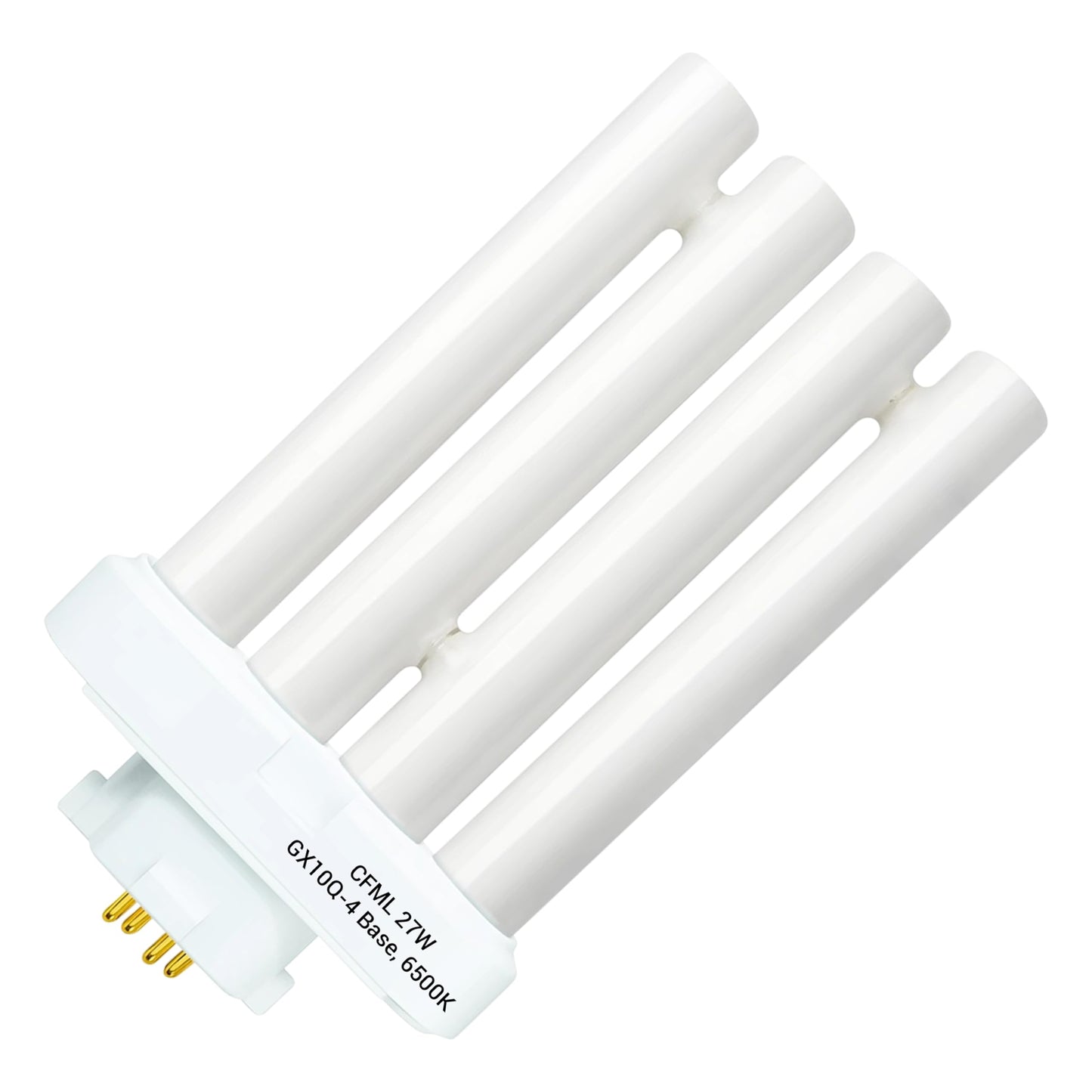 ARSUK 27W 4-Pin GX10Q-4 CFL Bulb, 6500K Daylight | FML27 Lamp Quad Tube 4-Prong Light Bulb Plug-in Compact Fluorescent Light 27 Watt Replacement Lamp
