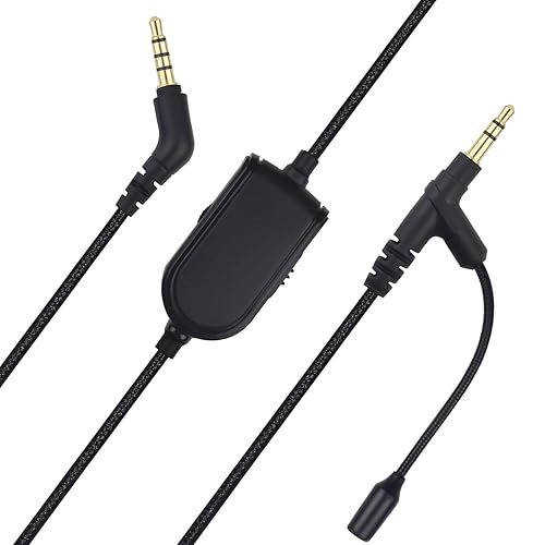 Alitutumao Replacement Astro A40 Cord, A10 Headset Cable with Volume Control Compatible with Astro A40TR/A40/A10 A30 A50 Gaming Headsets to Xbox One…