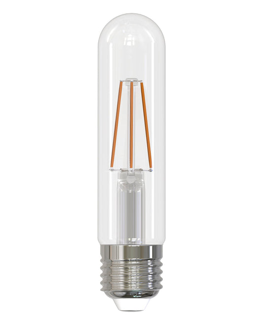 Bulbrite 776206 LED Filament T9 Light Bulb, 5.1W 2700k Warm White, Dimmable, E26 Base, Vintage Charm for Decorative Fixtures