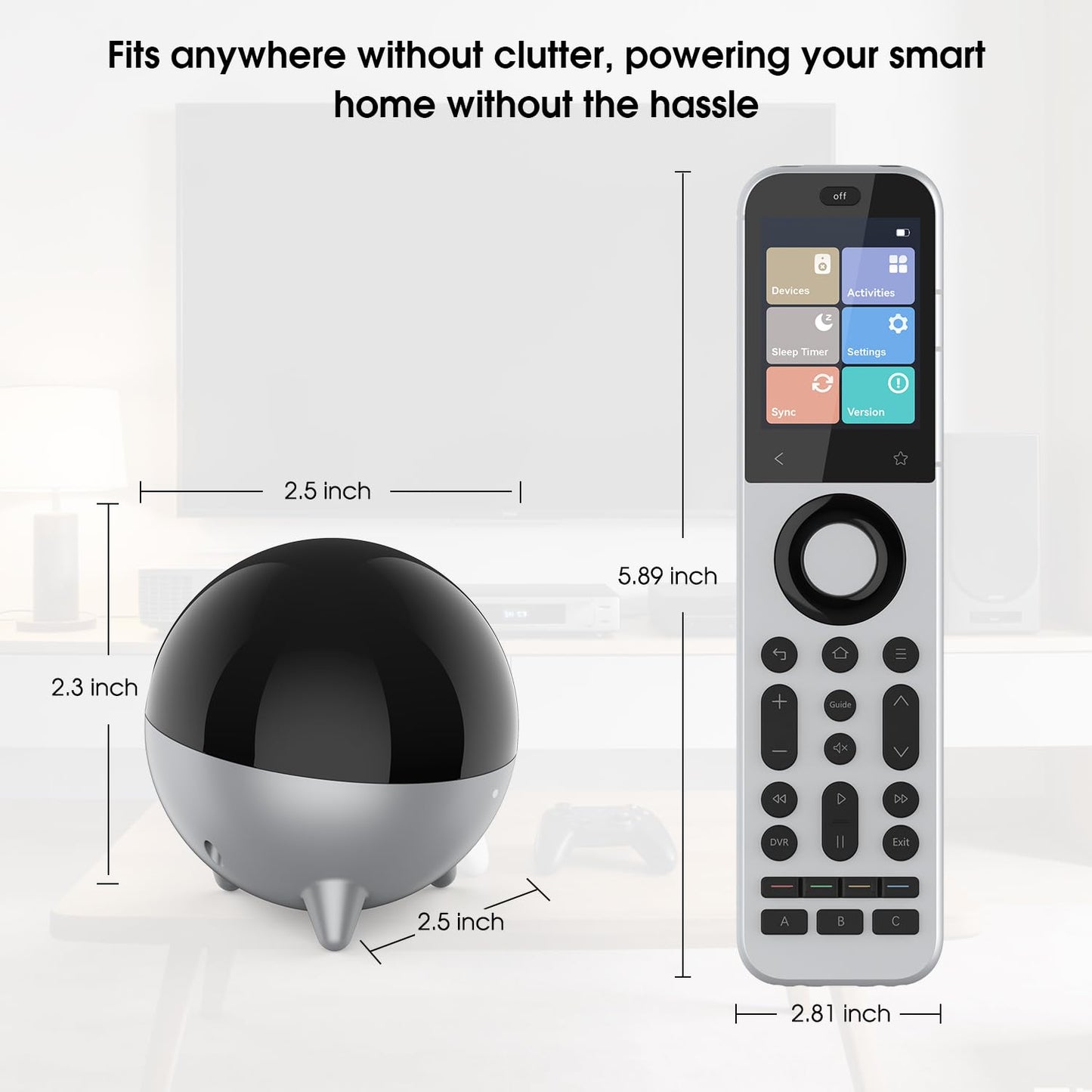 Sofabaton R1 Signal Extender,IR Repeater,IR Extender, IR Blaster- Compatible with X2 and U3 Universal Remotes