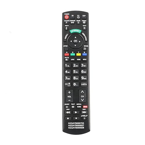 New N2QAYB000703 N2QAYB000837 N2QAYB000926 Remote Control fits for Panasonic TV TCL47WT50X TCL55DT50 TC-L55DT50 TCL55ET5 TC-L55ET5 TC-L55LE54