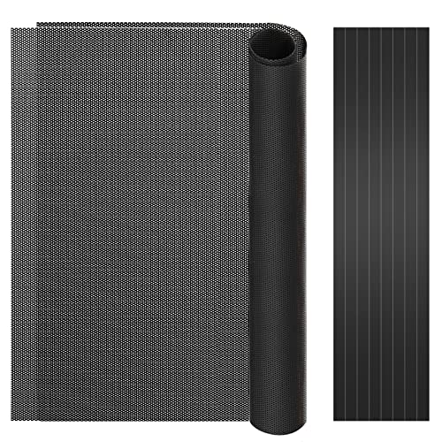 MoKo 400x300mm DIY PC Case Dust Mesh Filter, [2 Pack] PVC Dustproof Magnetic Dust Filter Cover, PC Mesh Grill with Magnetic Frame Strip Computer