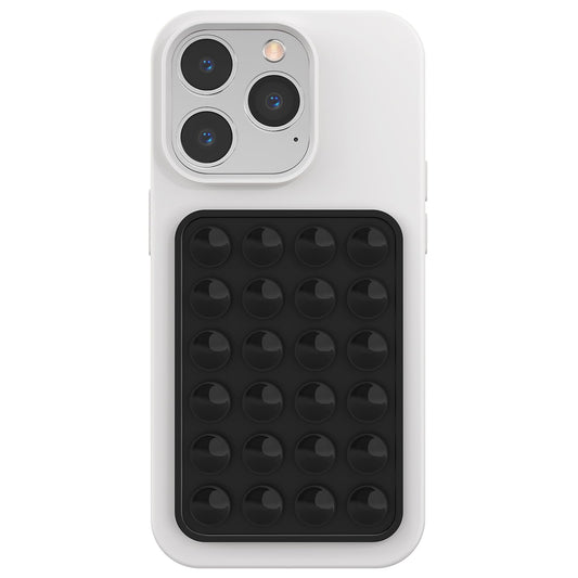 Silicone Phone Sticky Grip, Suction Phone Case Mount for iPhone and Android, Hands-Free Sticky Cell Phone Grip, Mobile Fidget Mirror Holder
