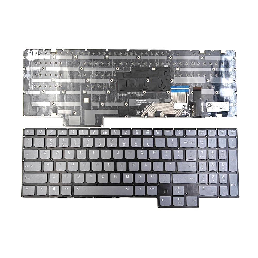 KGIGIBE Replacement Backlit Keyboard for Lenovo Legion 7-16ACHg6 16ITHg6 7-15IMH05 7-15IMHg05 Laptop Keyboard US Backlit Without Frame