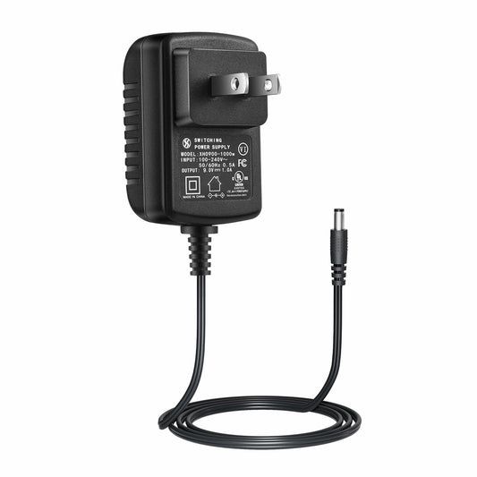 Security-01 9V 1A Power Supply Adapter, DC Jack Center Positive, Plug 5.5mm x 2.1mm,for Arduino UNO, Nixie Tube Clock, Schwinn Elliptical Machine…
