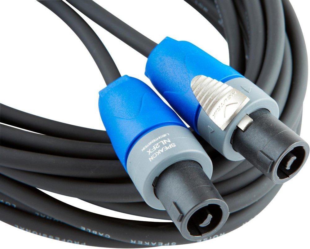 Hot Wires Speakon to Speakon Speaker Cables - 25 Feet