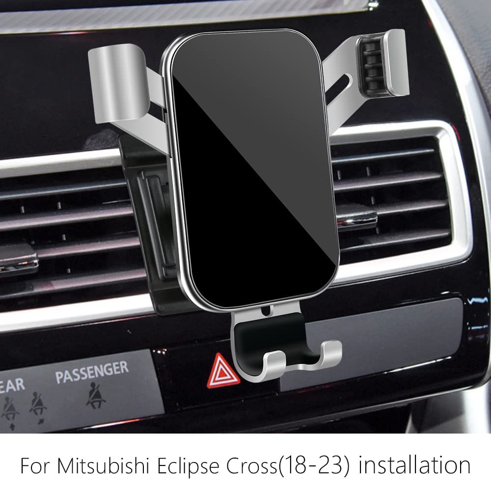 LUNQIN Car Phone Holder for Mitsubishi Eclipse Cross 2018 2019 2020 2021 2022 2023 2024 2025 2026 Auto Interior Accessories Best Cell Phones Mount