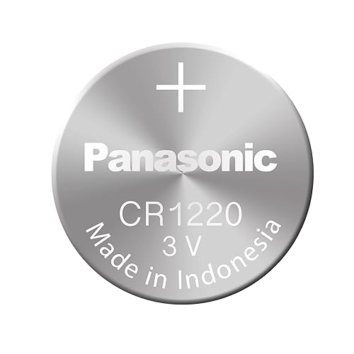 PANASONIC BATTERIES - CR1220 - BATTERY, LITHIUM, 3V, COIN CELL