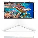 Pyle 100" Outdoor Portable Matt White Theater TV Projector Screen w/Triangle Stand - 100 inch, 16:9, 1.15 Gain Full HD Projection
